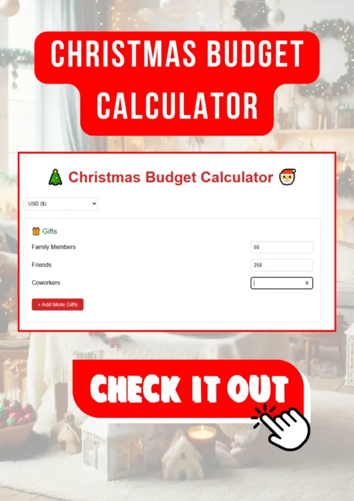 Christmas Calculator Download Christmas PDF preview sample 1