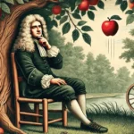 Newton_sitting_under_an_apple_tree_with_an_apple_falling (2)