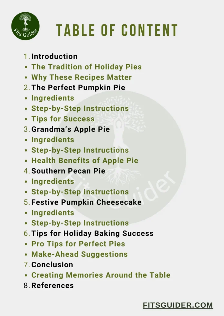 Table-of-content-for-Pie-making-Recepies-PDF-724x1024